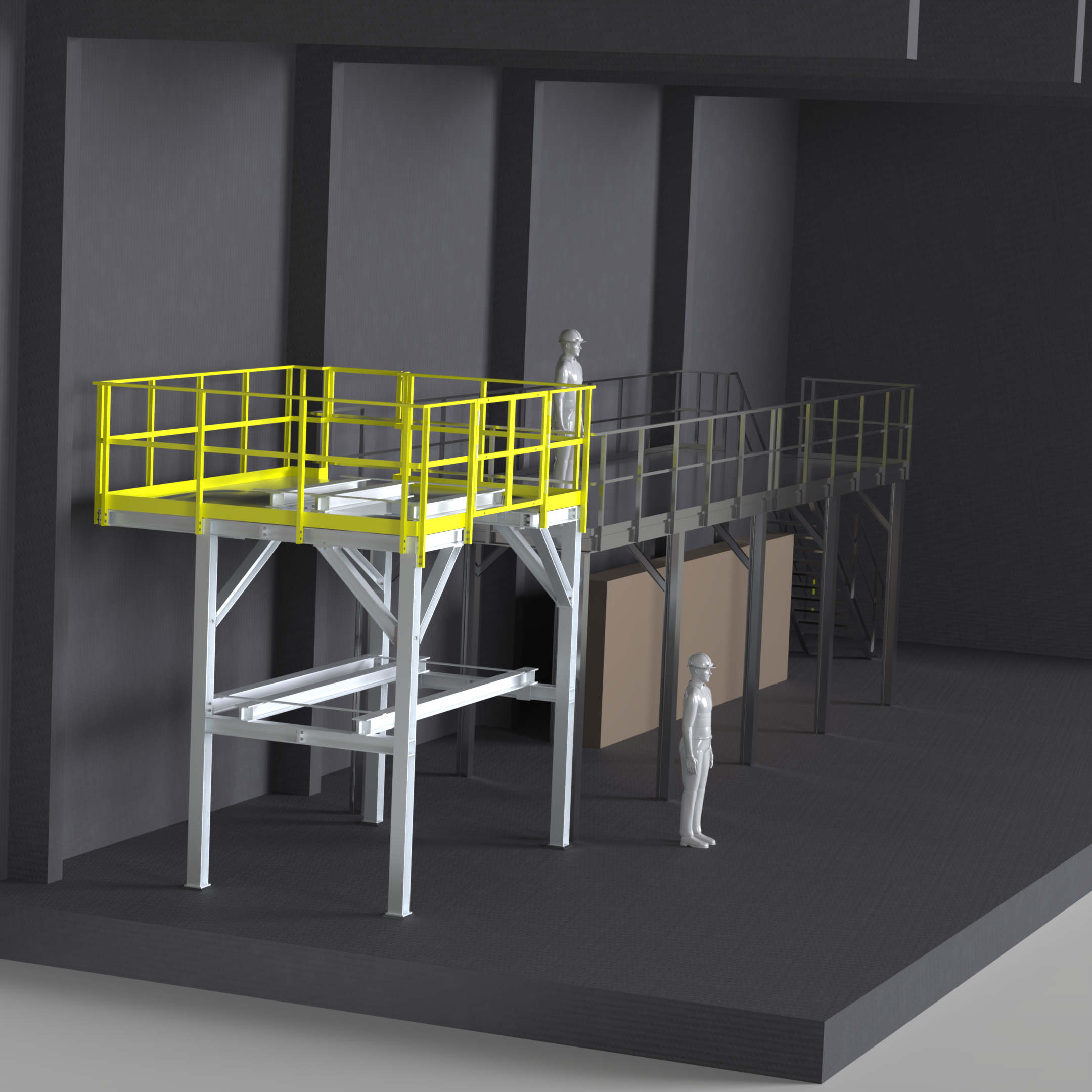 Pumpengerüst – 3D-Konstruktion