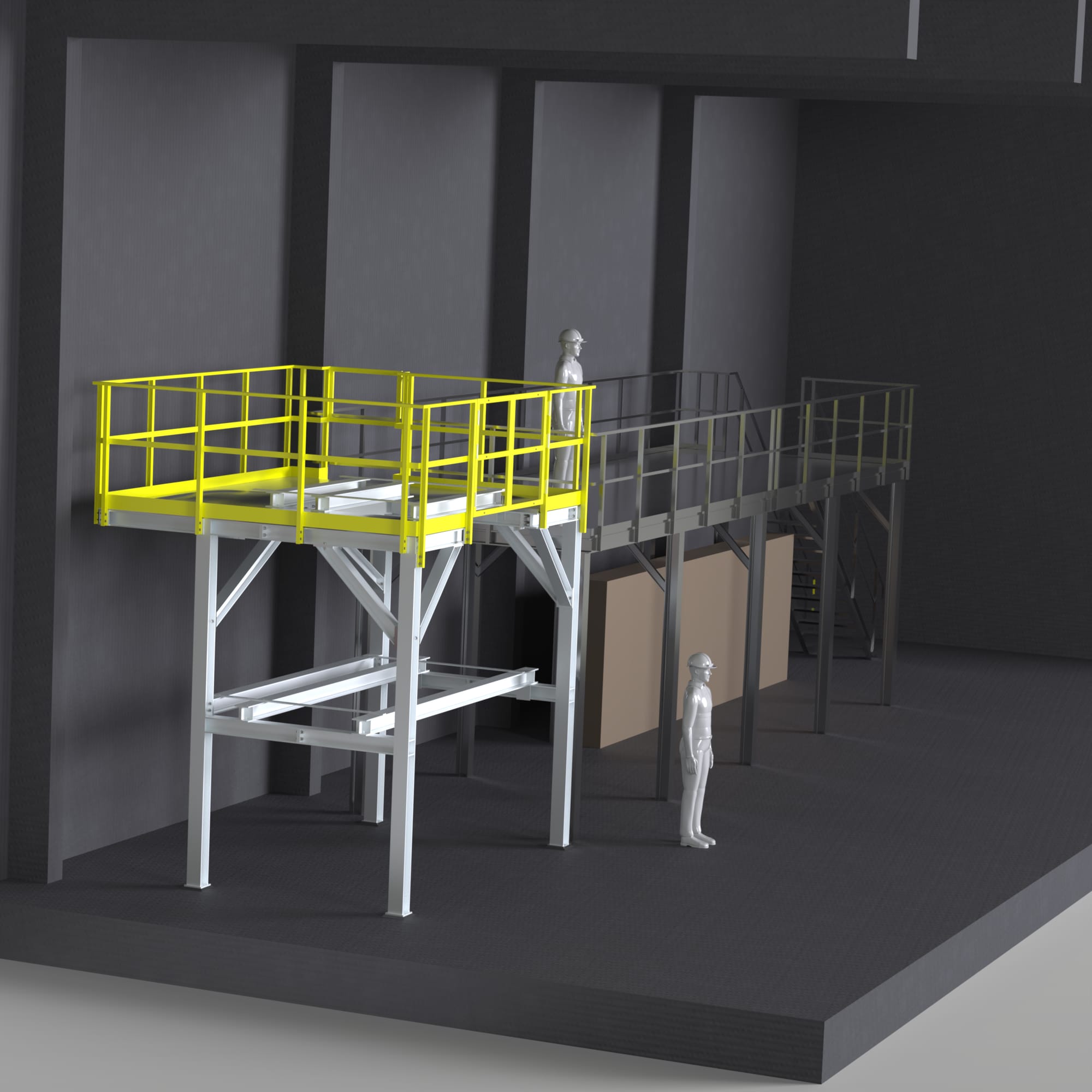 Pumpengerüst – 3D-Konstruktion