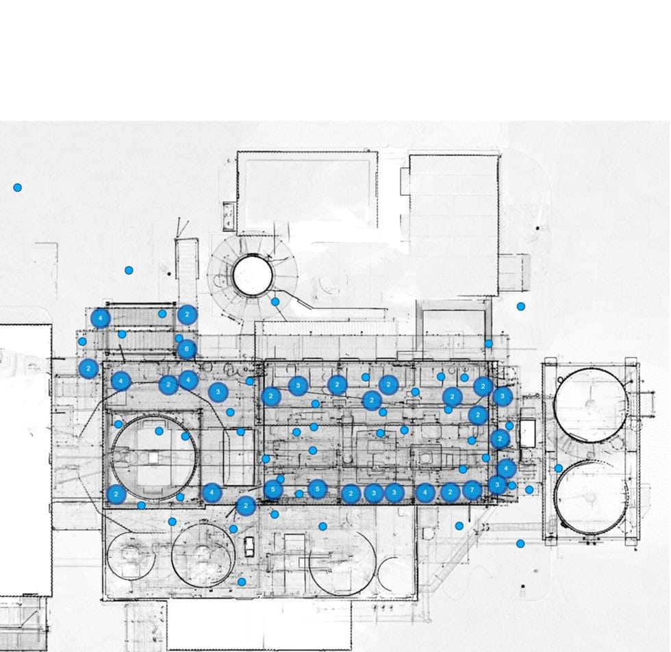Rauchgasreinigungsanlage einer Müllverbrennungsanlage – Bild 1
