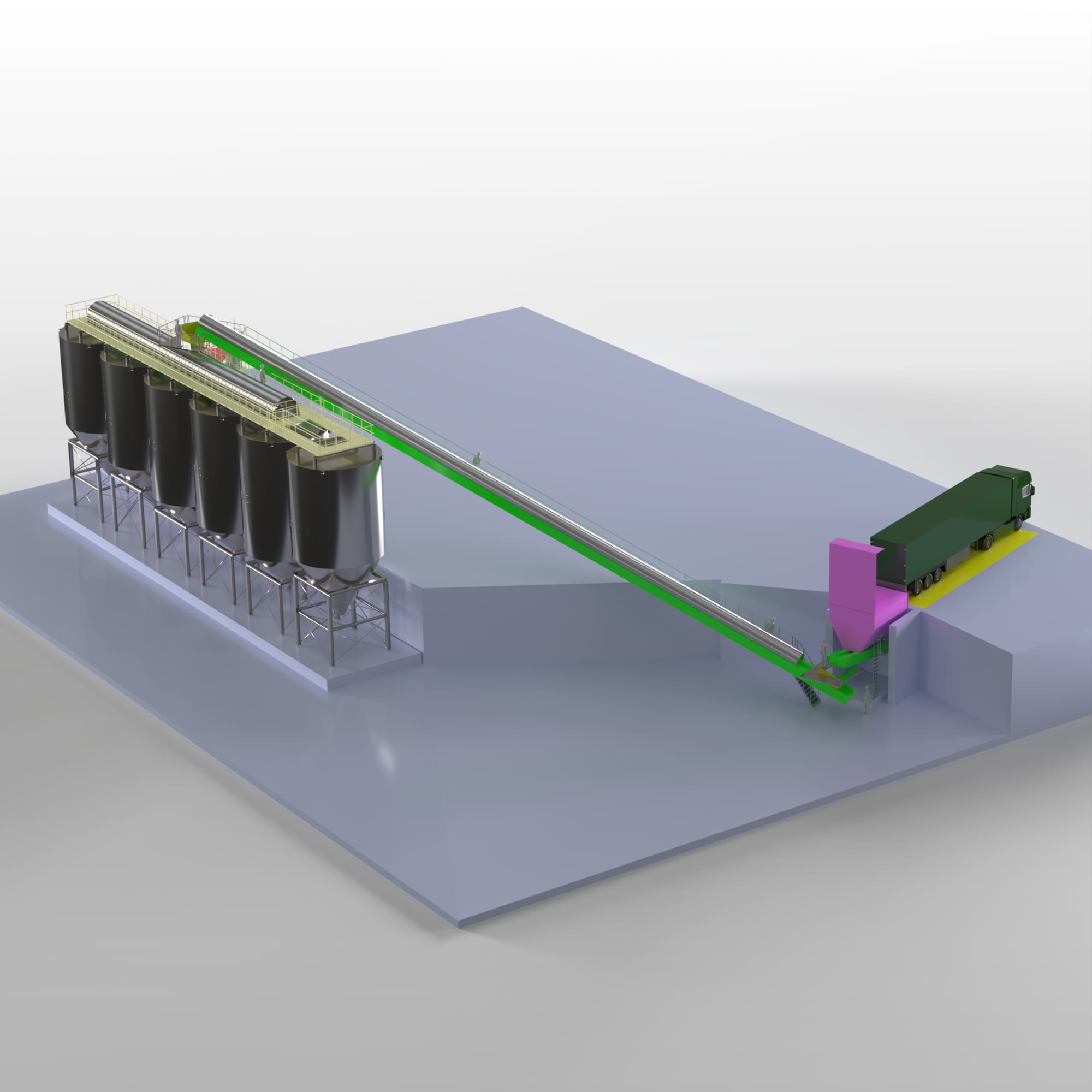Engineering einer Siloanlage – Bild 1