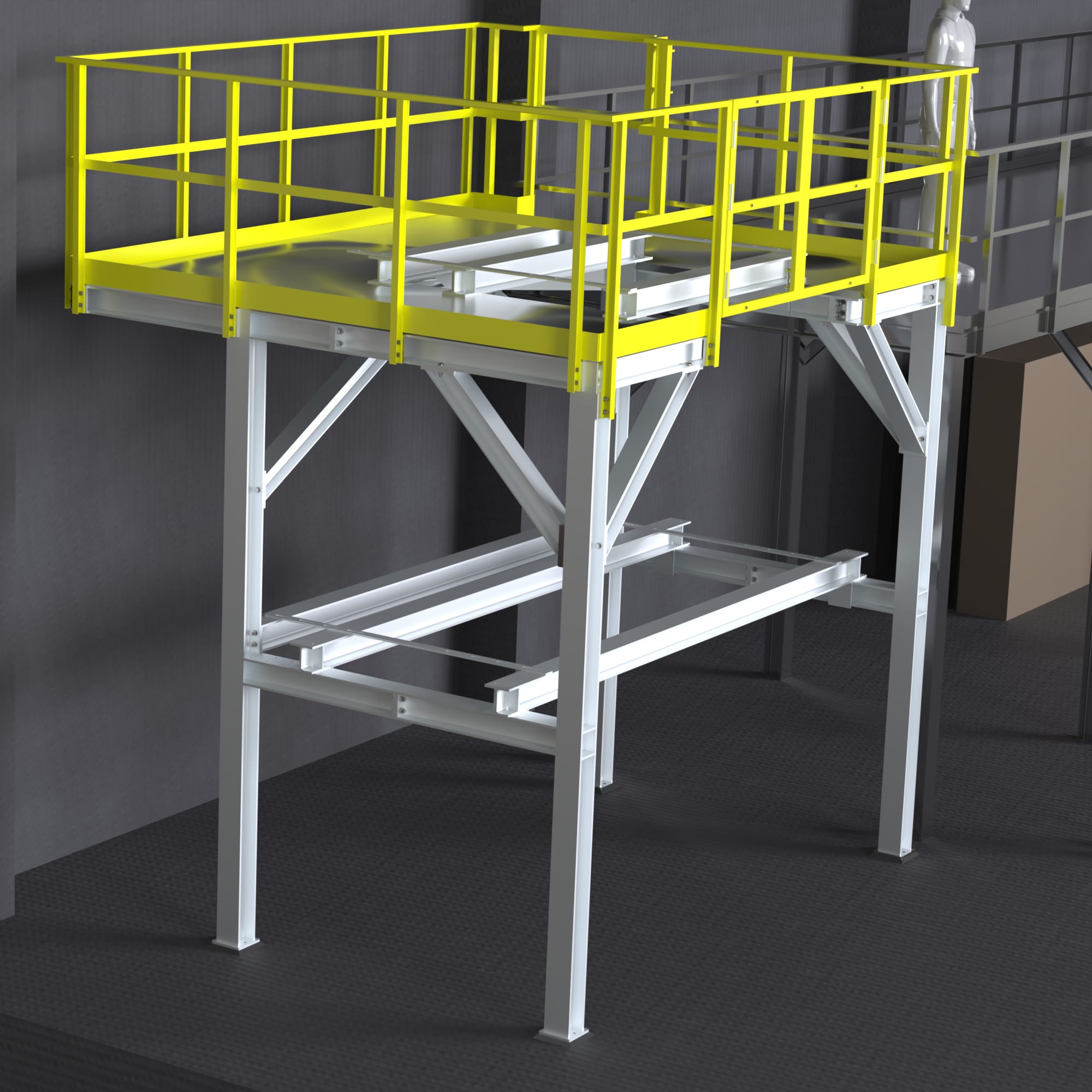 Pumpengerüst – 3D-Konstruktion – Bild 2