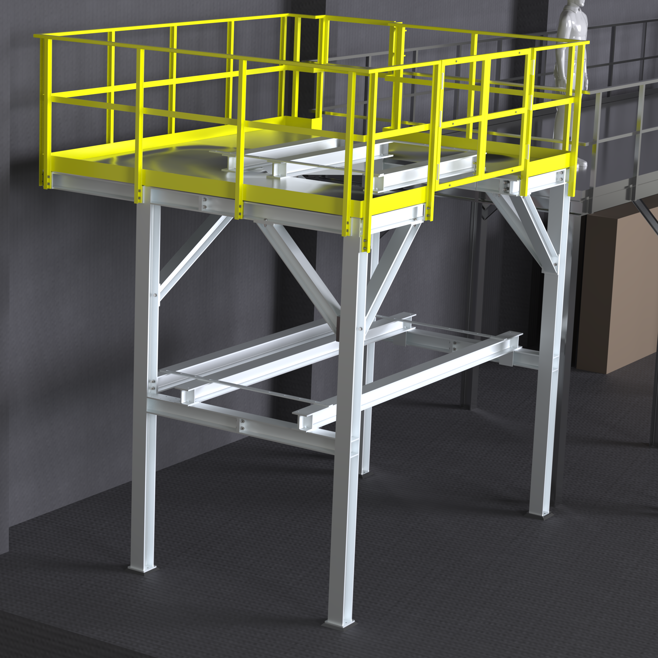 Pumpengerüst – 3D-Konstruktion – Bild 2