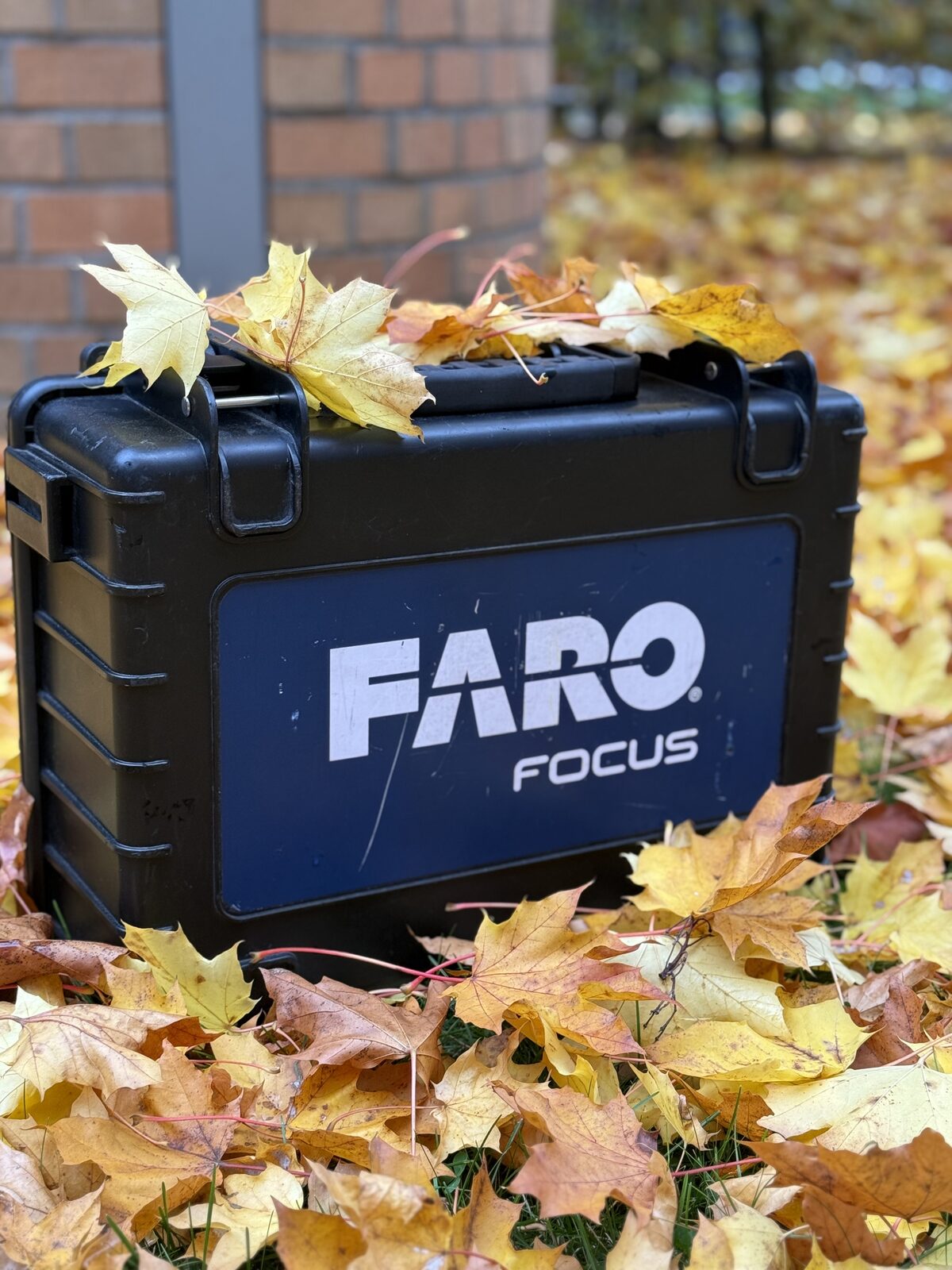 FARO 3D-Laserscanner im Transportkoffer