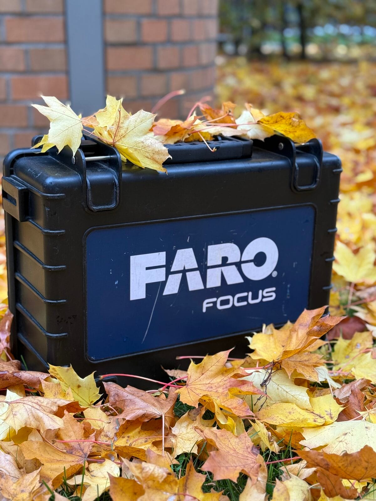 FARO 3D-Laserscanner im Transportkoffer